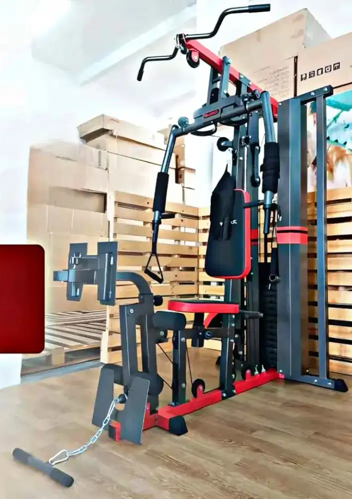 Home gym 1 sisi ada Leg pres