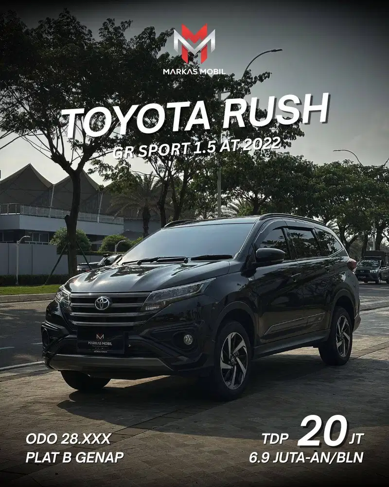 TOYOTA RUSH GR SPORT 1.5 AT 2022