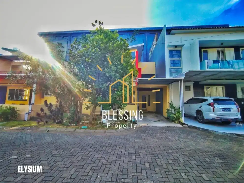 Rumah 2 lantai minimalis Di Elysium Tanjung Bunga