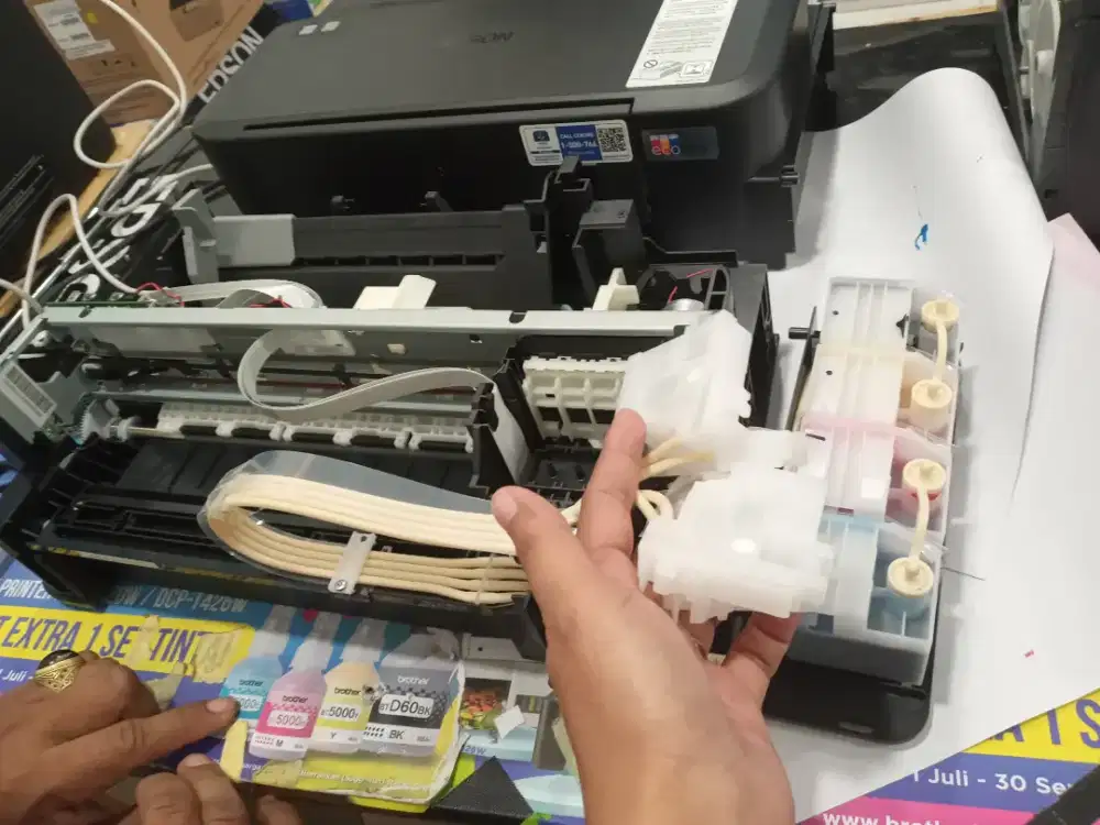Printer EPSON ,HP,CANON,BROTHER,,LASERJET semua type