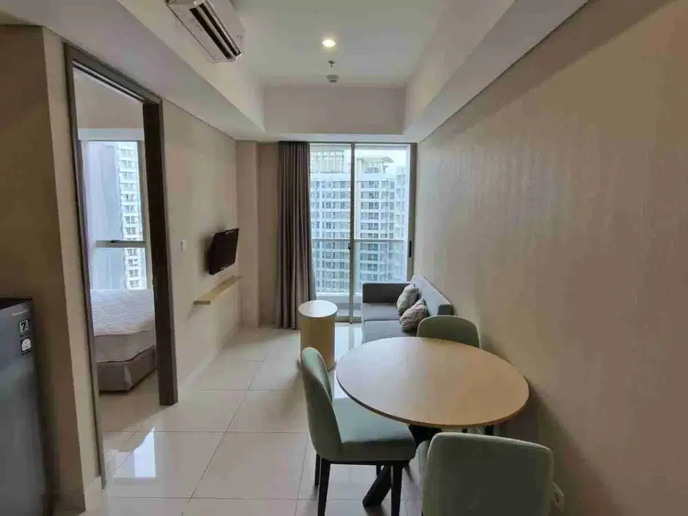 Dijual Cepat 1 unit apartment Taman Anggrek 1BR sudah Furnished