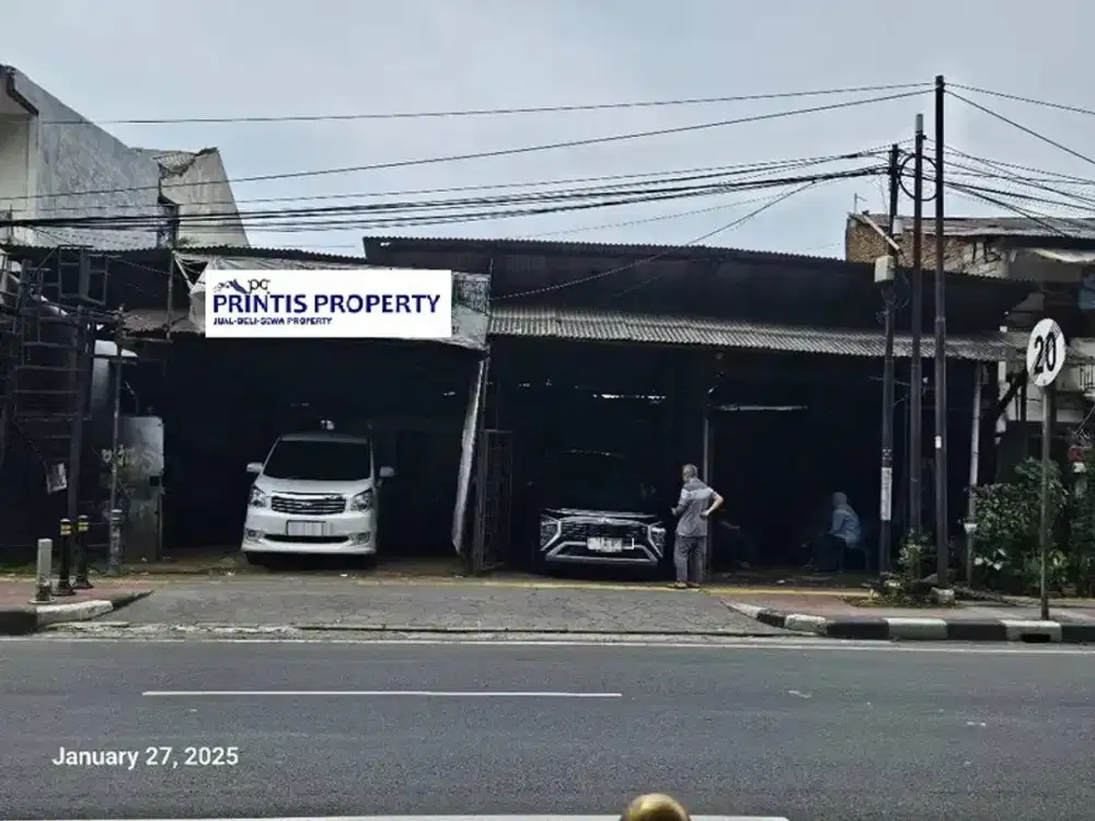 Di Jual Tanah Lokasi Strategis di Pinggir Jalan Raya Lenteng Agung