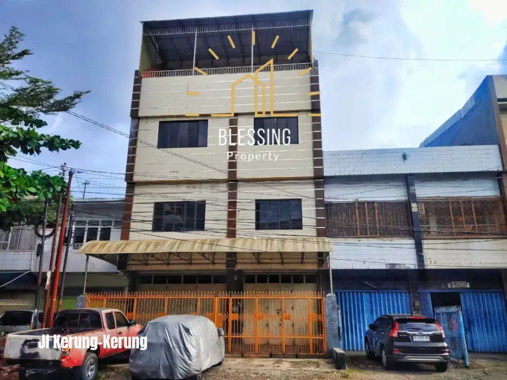 Ruko LEbar 10 poros Kerung Kerung dekat ke Jl Veteran Utara