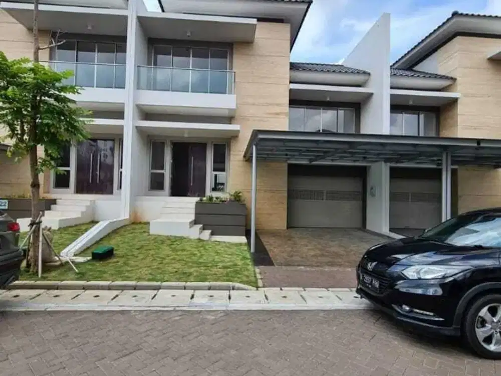 Rumah Golf Island PIK uk 10x25 2lt hrg 11,5M nego