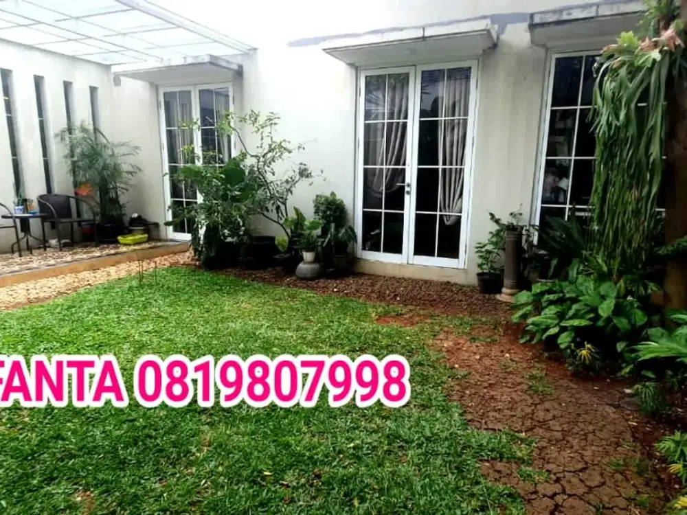 Rumah dengan Taman Bintaro Sektor 9 Nego Sampai Jadi