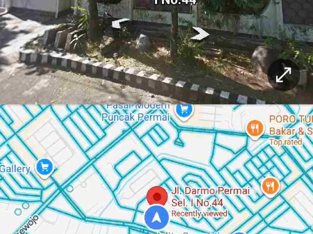 RUMAH HITUNG TANAH DARMO PERMAI SELATAN SURABAYA BARAT MURAH, ROW JALAN NYAMAN