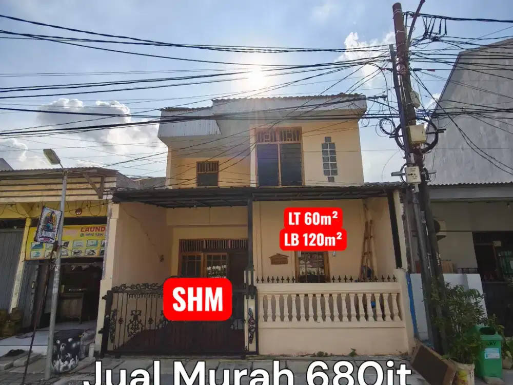 Dijual Rumah 2 Lantai Full Renovasi, Periuk, Sangiang Tangerang