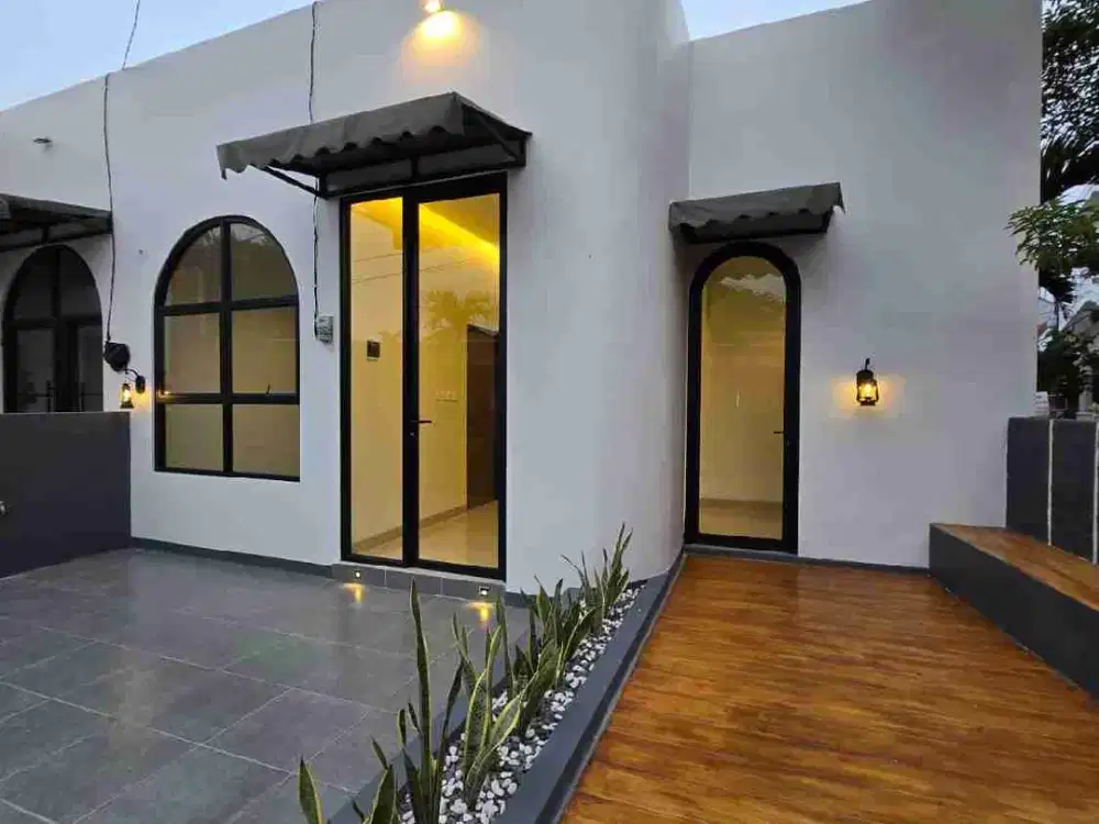 Rumah Cantik Model Minimalis Di Mustika Jaya, Kota Bekasi Bebas Banjir