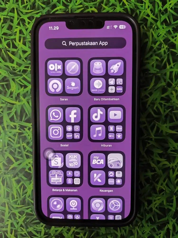 iPhone 13 128GB Midnight – Mulus, BH 89%, Garansi hidup (Resmi TAM)