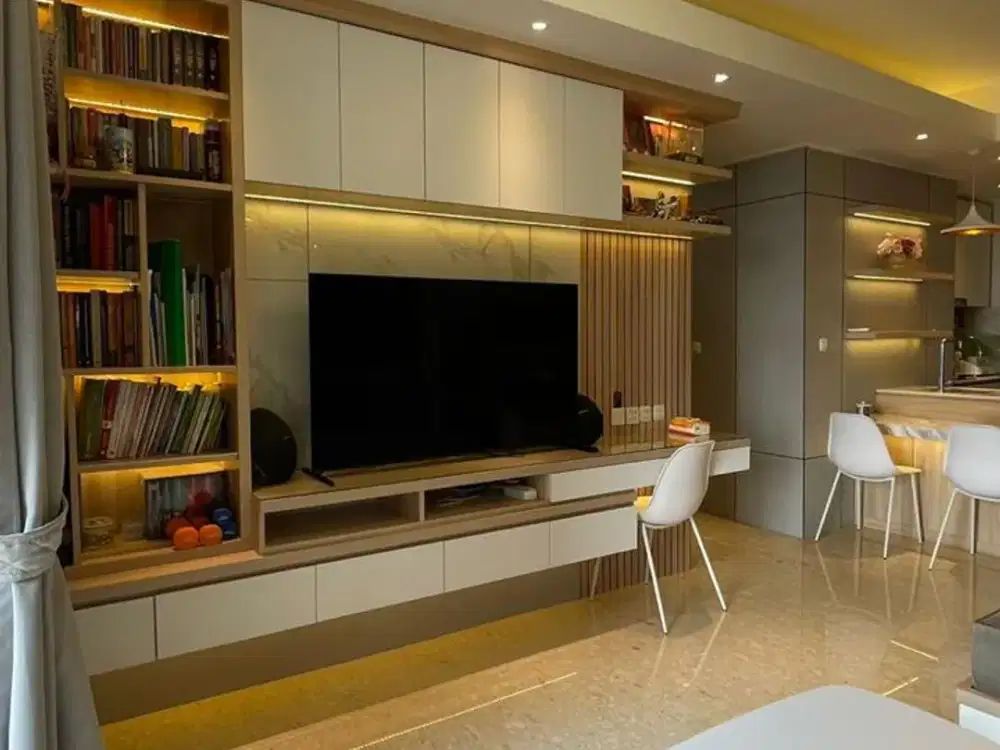 Disewakan Gold Coast Atlantic 113 m2 3 BR Full Furnished Harga 280 Juta / Tahun