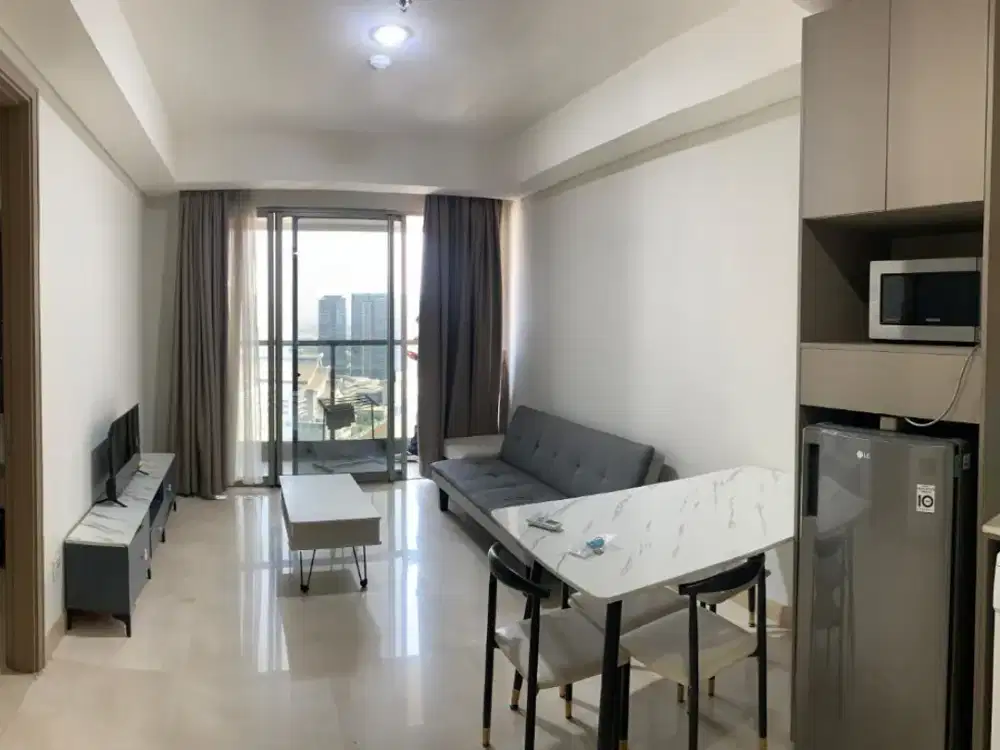 Disewakan Gold Coast Bahama 51 m2 1 BR Full Furnished Harga 75 Juta / Tahun