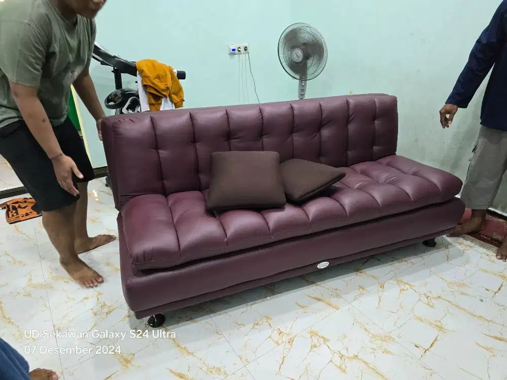 SOFA BED BIGLAND 2in1 Free Bantal 2