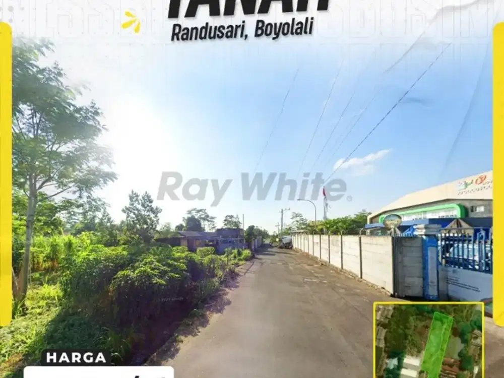 Dijual Tanah Luas Industri Randusari, Boyolali Akses Kontainer