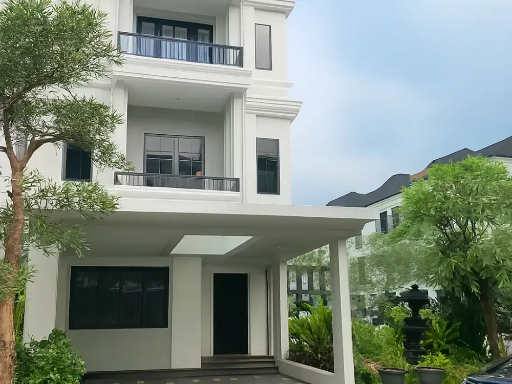 Rumah Hoek mewah 3 Lantai di Cluster Winona – Alam Sutera, Dijual