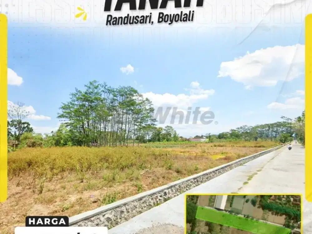 Dijual Tanah Luas Industri 9.266m2 di Randusari, Boyolali