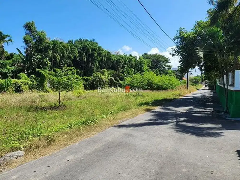 (LSH-010.IWS) Sewa Tanah Kavling 10 Are di Tukad Balian Renon Denpasar