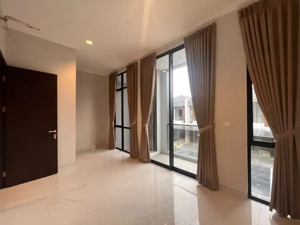 New Rumah Modern Kuningan Village PIK 2 6x15 3+1KT Semi Furnished