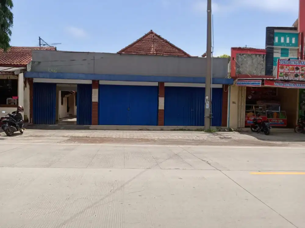 Kios Dan Rumah Pinggir Jalan Bumiayu Cocok Untuk Gudang Dan Usaha