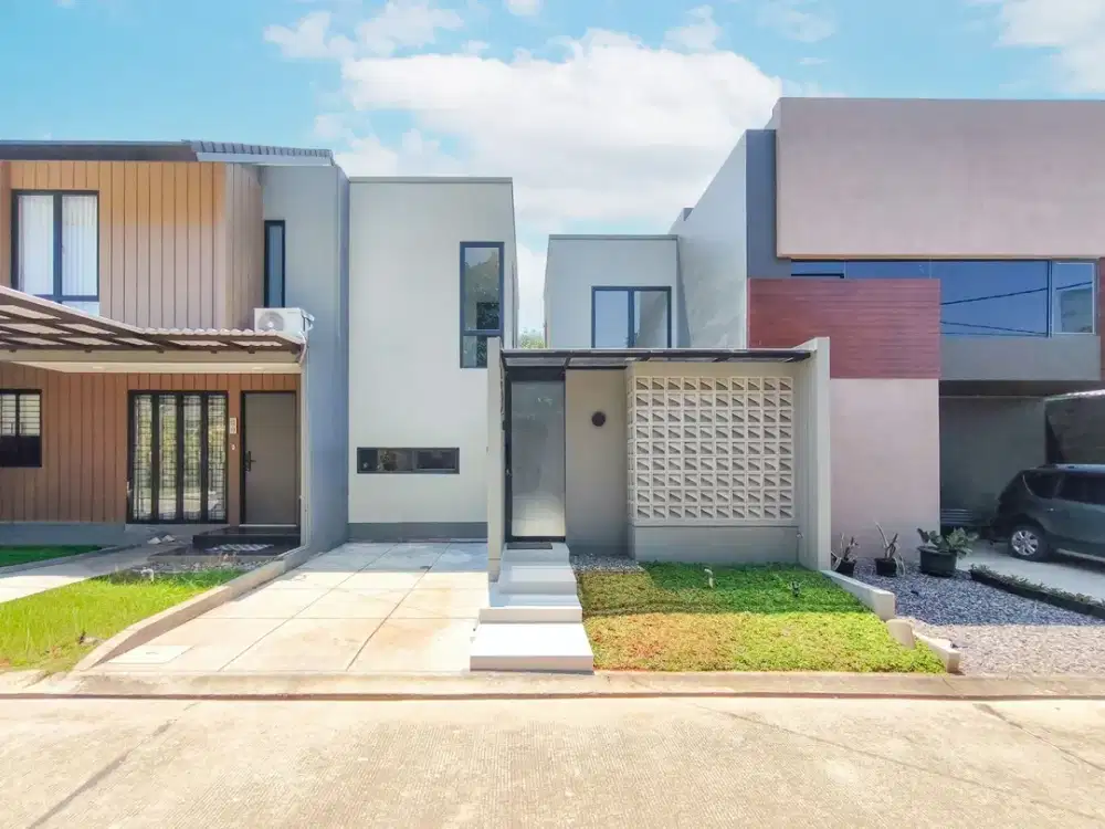 Rumah 2 Lantai SHM 15 Menit ke Gerbang Tol Serpong 2 Siap Huni J-36399