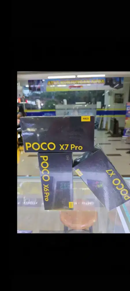 Xiaomi poco X7 ram 12gb 512gb layar lengkung pro dan8gb resmi