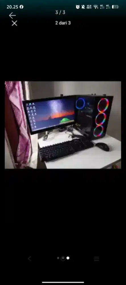 Dijual PC gaming FULL SET