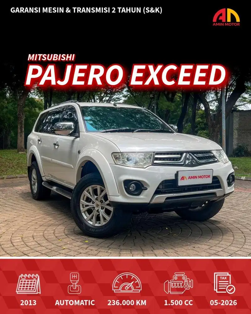 Mitsubishi Pajero Exceed A/T 2013 Facelift 4x2