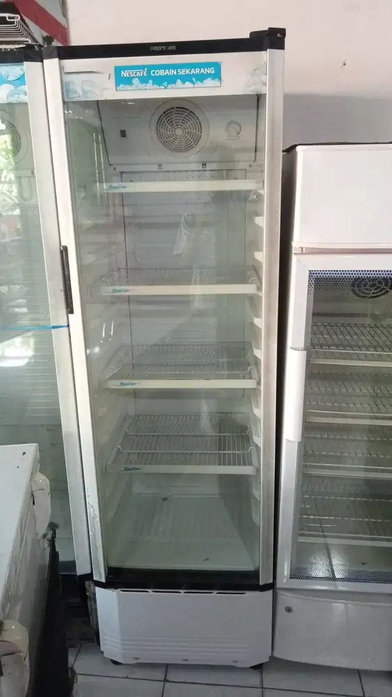 Showcase 1 pintu chiller minuman dingin