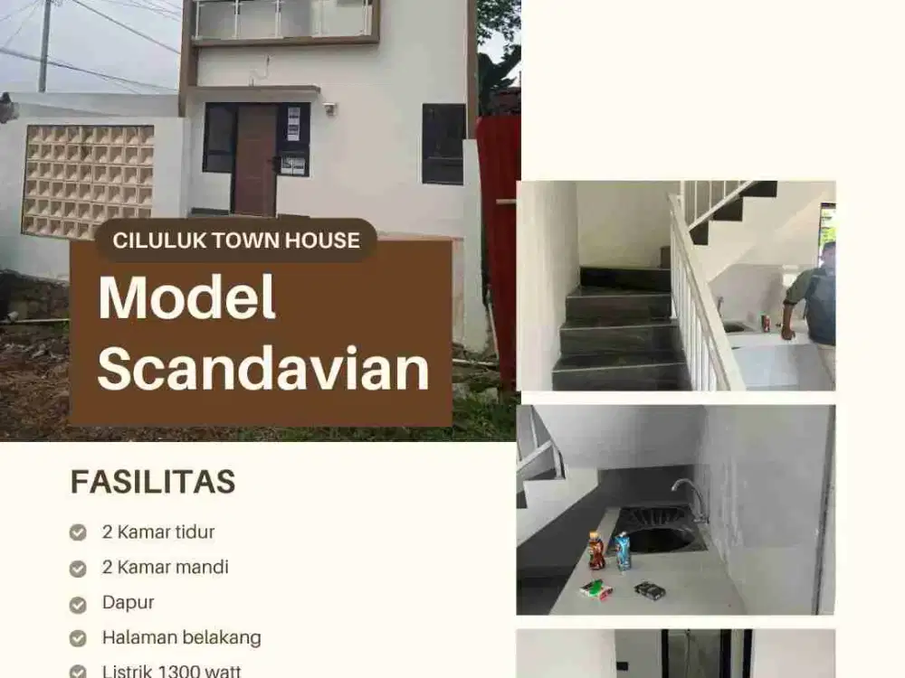 Rumah 2 lantai angsuran 3jutaan