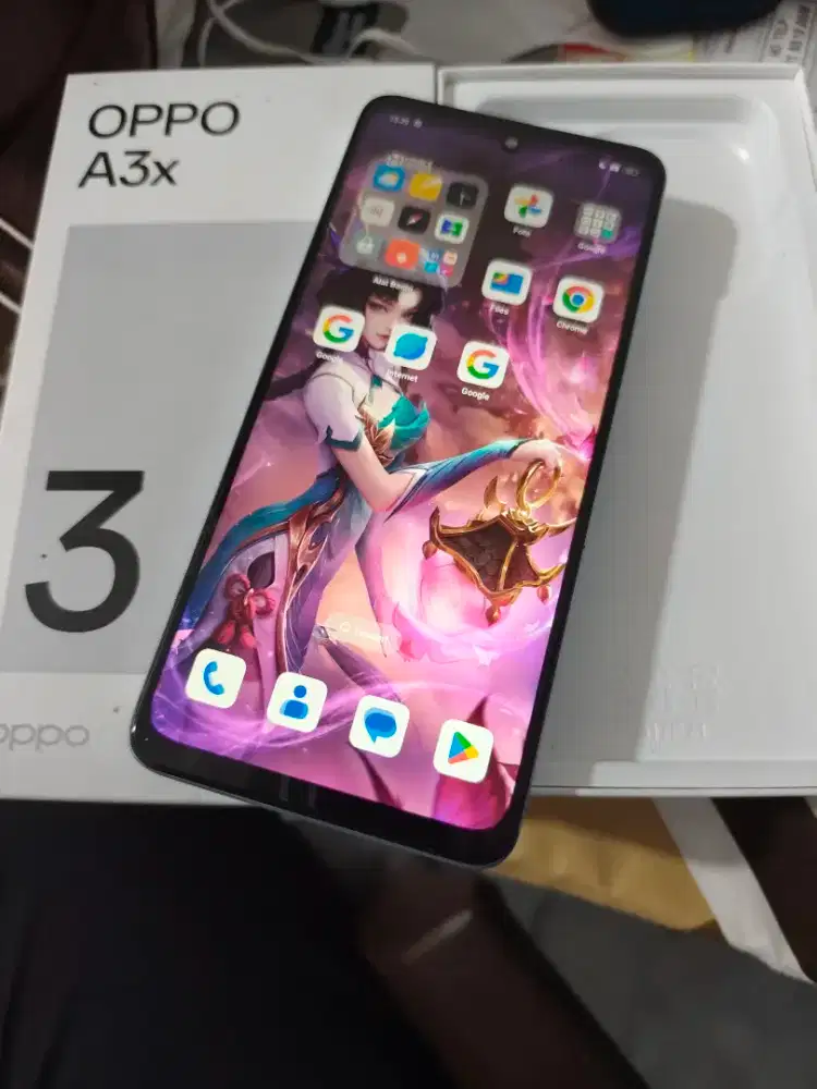 OPPO A3X BIRU LENGKAP