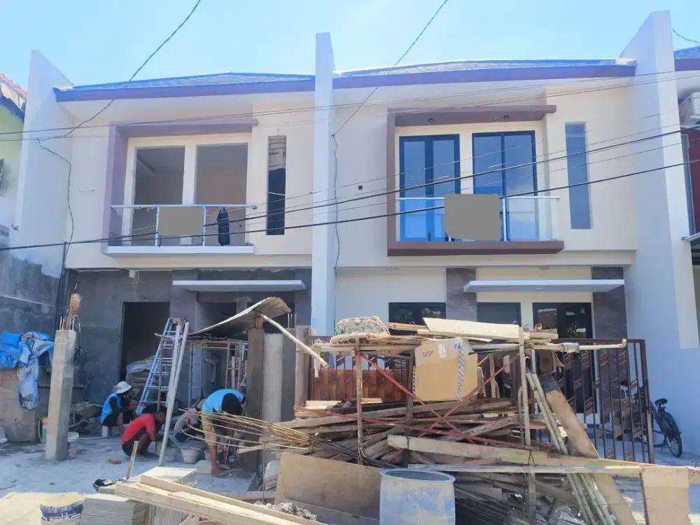 ‼️SISA 2 UNIT BARU GRESS‼️RUMAH RUNGKUT ASRI HADAP TIMUR,ROW 2,5 MOBIL