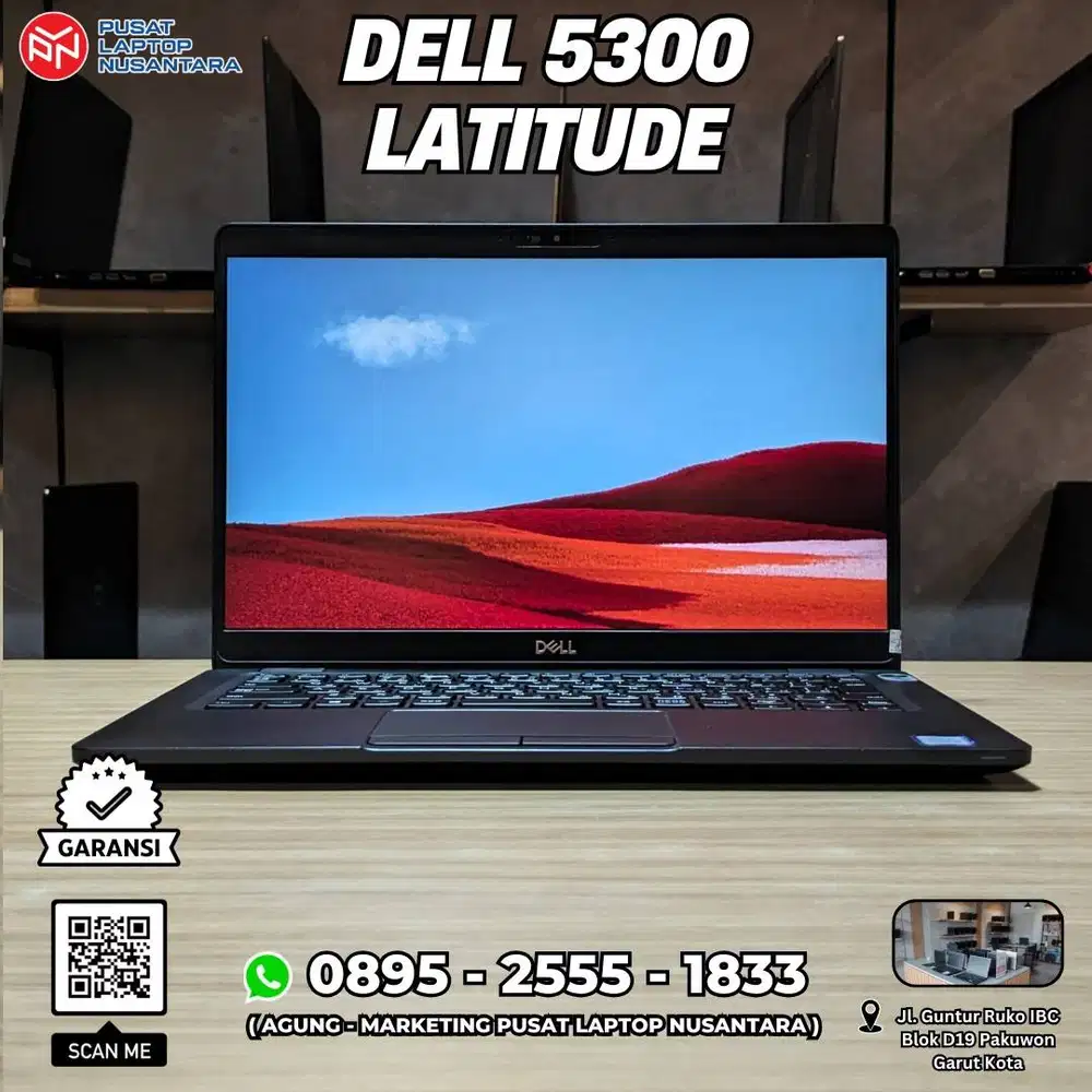 Dell 5300 Latitude [Second ex Kantor] - Laptop Garut