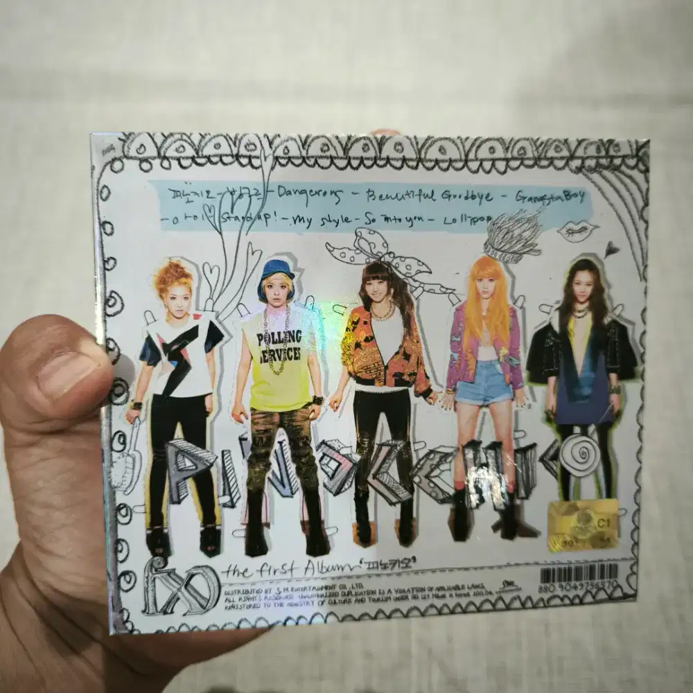 Isi 10 Lagu Pinocchio FX F(X) The First Album SM Entertainment