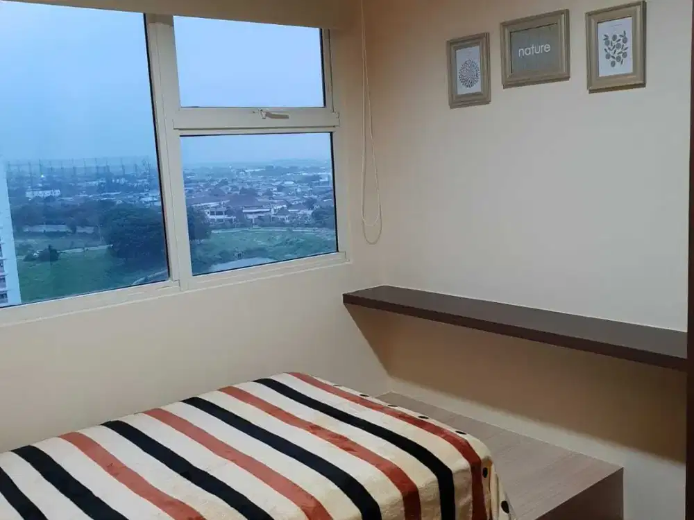 Disewakan Apartemen North 3br Lingkungan Bersih Nyaman Siap Huni