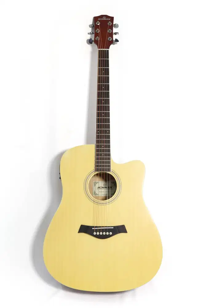 Gitar Akustik Elektrik Nohman – Sound Mantap, Harga Bersahabat