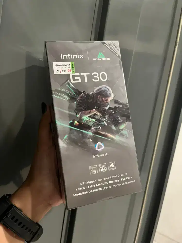Infinix GT 30 5g Ram 8+8/256 New Promo