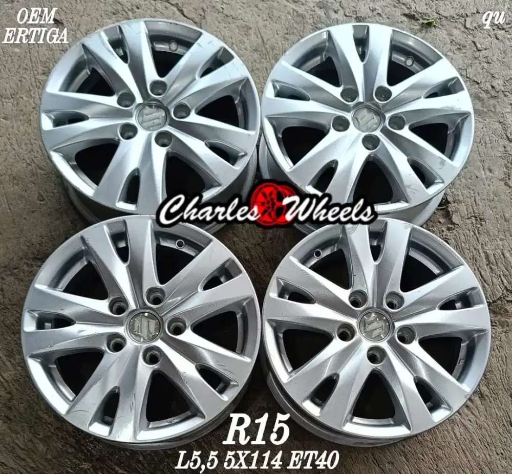 Ju velg oem ertiga r15 5x114 grandmax luxio l300 innova dll