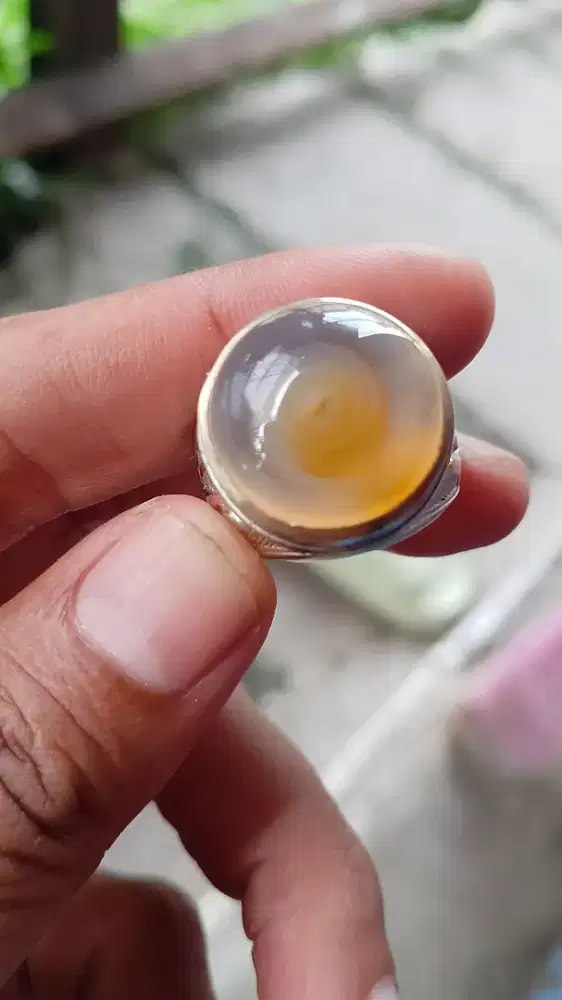 Batu sumur bandung asli natural mewah ring 8