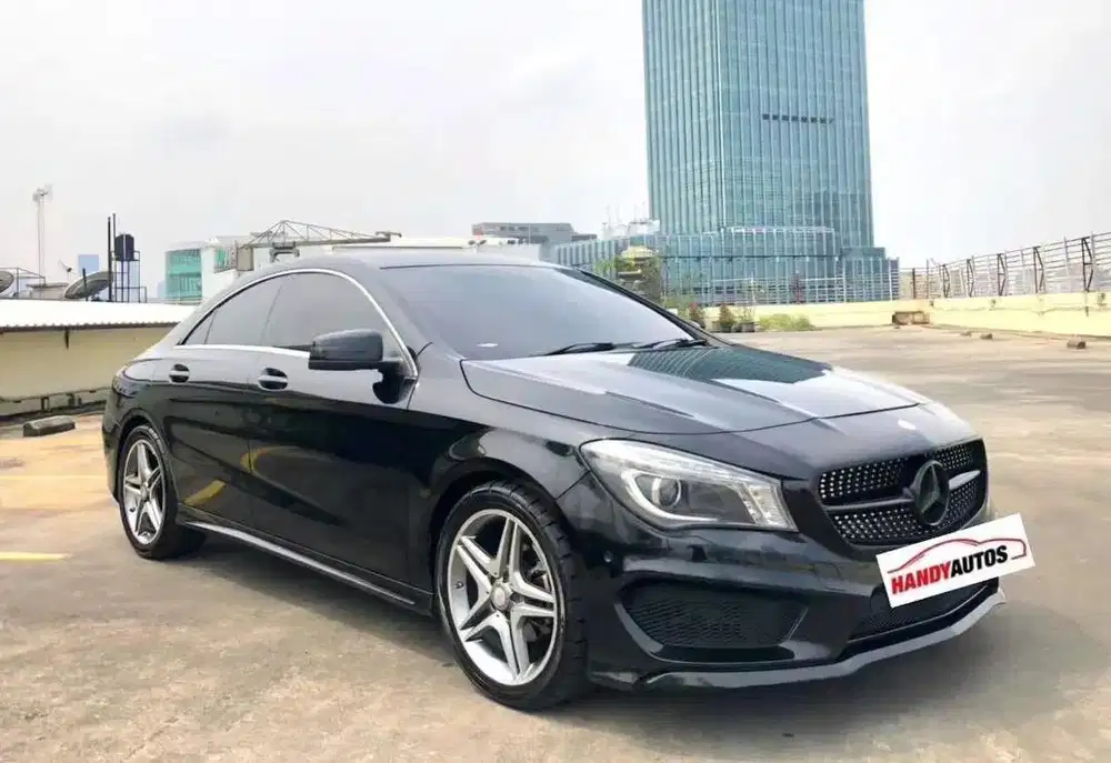 Mercedes Benz CLA200 AMG Line Tahun 2014 Automatic Hitam