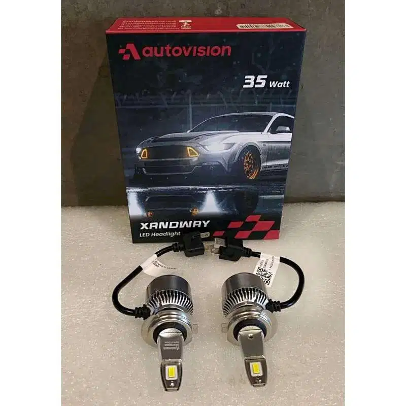 Lampu LED Autovision Xandway 35 Watt H7 Second Like New Fullset