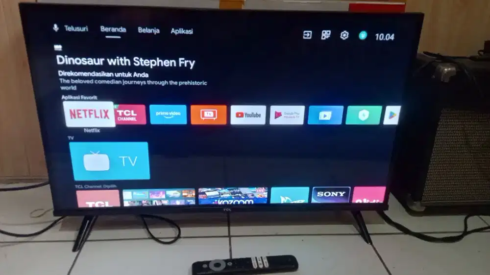 Tv LED tcl android digital 32inchi mulus