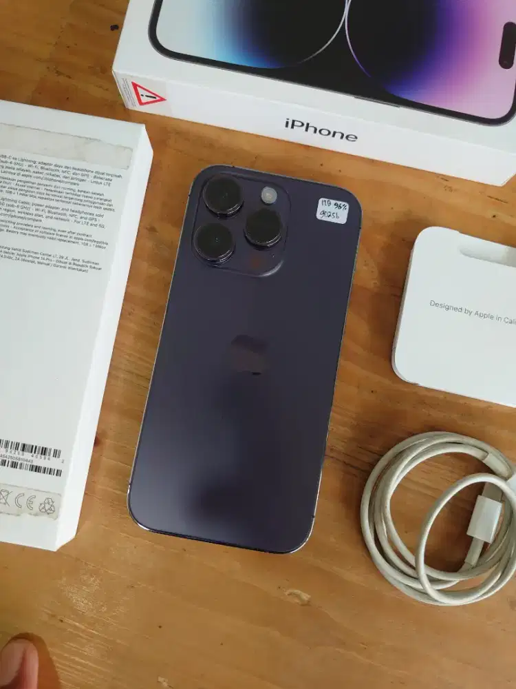 Iphone 14 pro 1tb ibox deep purple bh 96% mulus like new