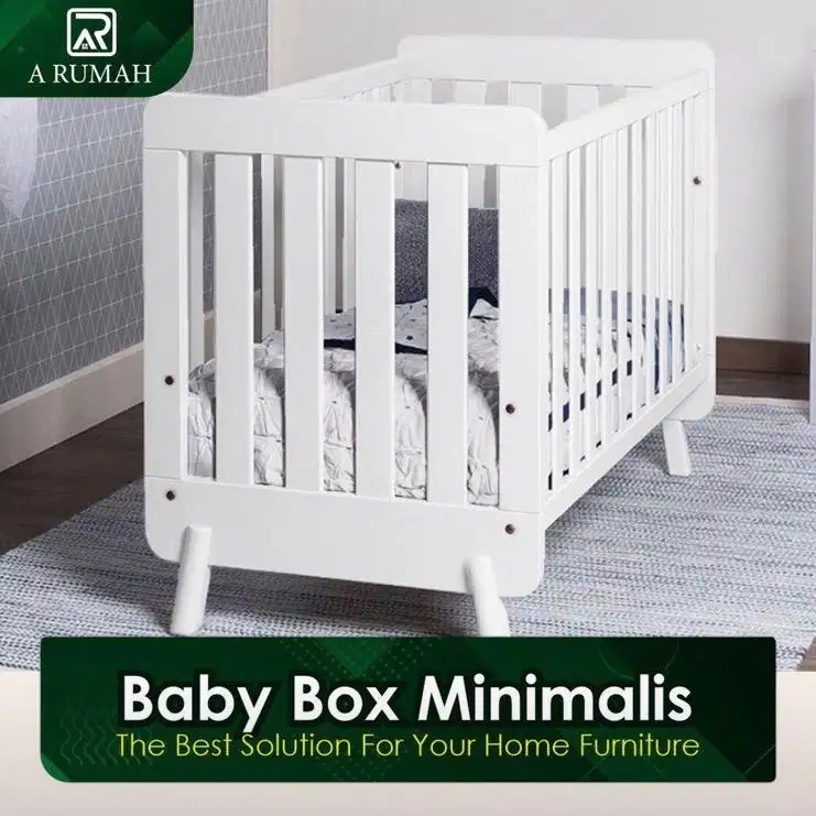 Banyak Bonus Baby Box Tempat Tidur Bayi Kayu Mahoni Tidak Pernah Pakai