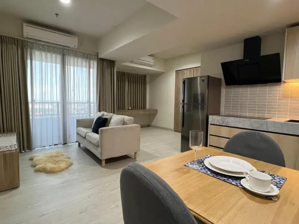 Disewakan Apartemen Orange County Glendale 2KM renovasi 1KM Luas Lippo