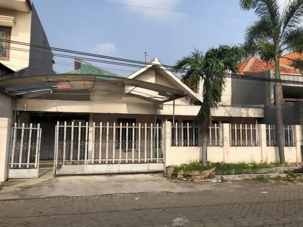 Hitung Tanah Rumah Mojoarum Surabaya Timur Row Jalan 2.5 Mobil