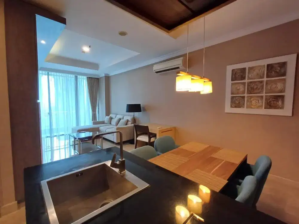 Disewakan Apartemen Residence 8 Senopati Tipe 2+1 BR Full Furnished