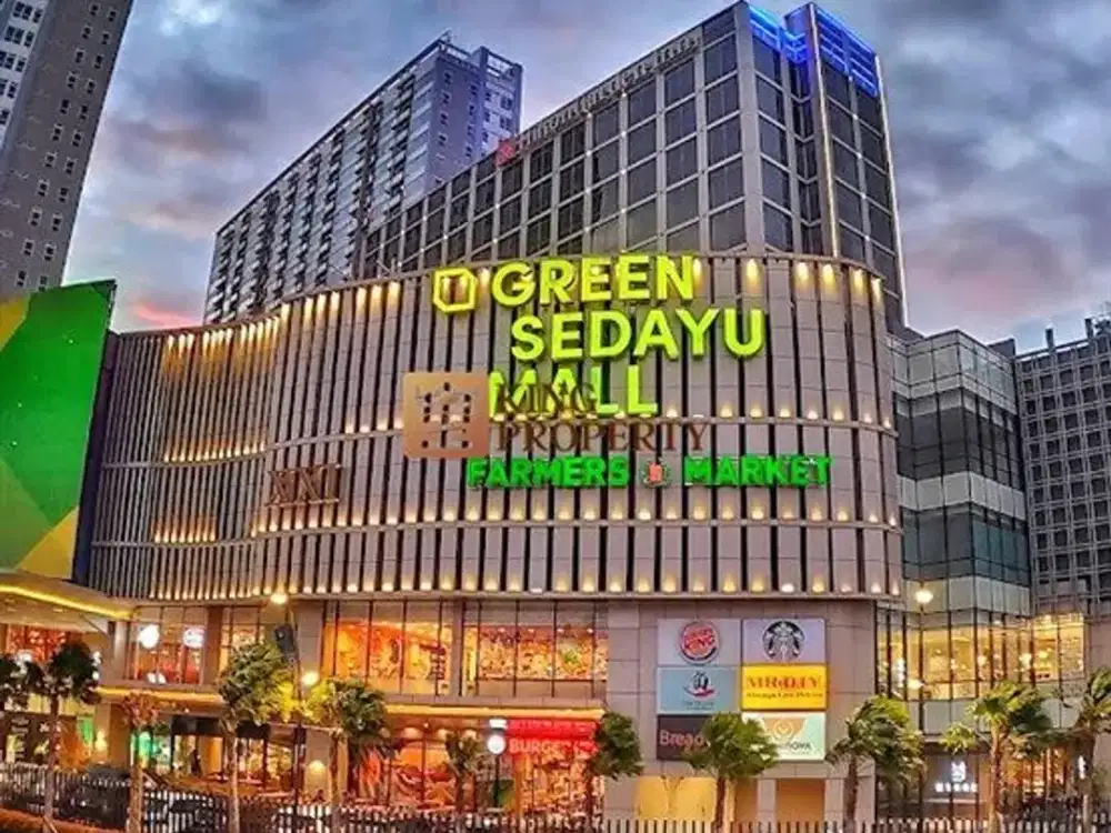 Akses Langsung ke Mall, Potensi Sewa Tinggi Studio Green Sedayu Taman Palem