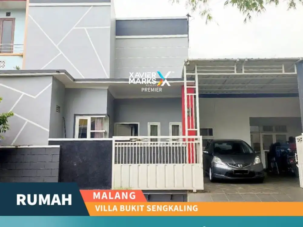 Rumah Modern Di Perumahan Villa Bukit Sengkaling Malang