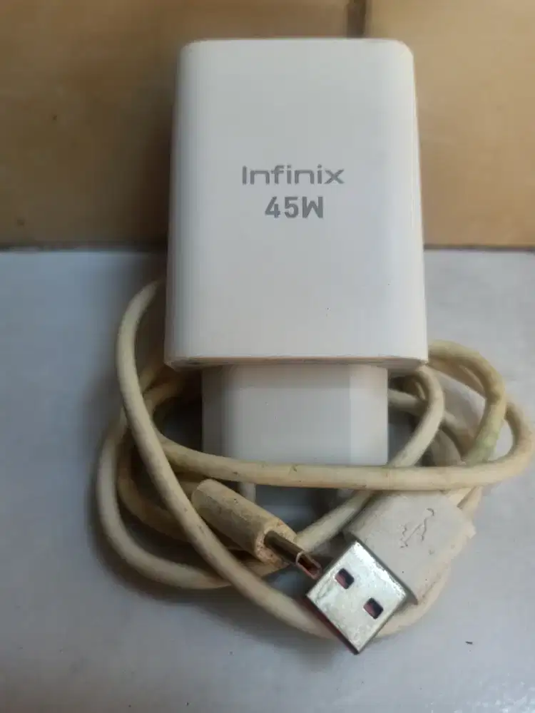 Charger asli ori bawaan INFINIX NOTE 30, 40, ZERO 20, 30 TIPE C