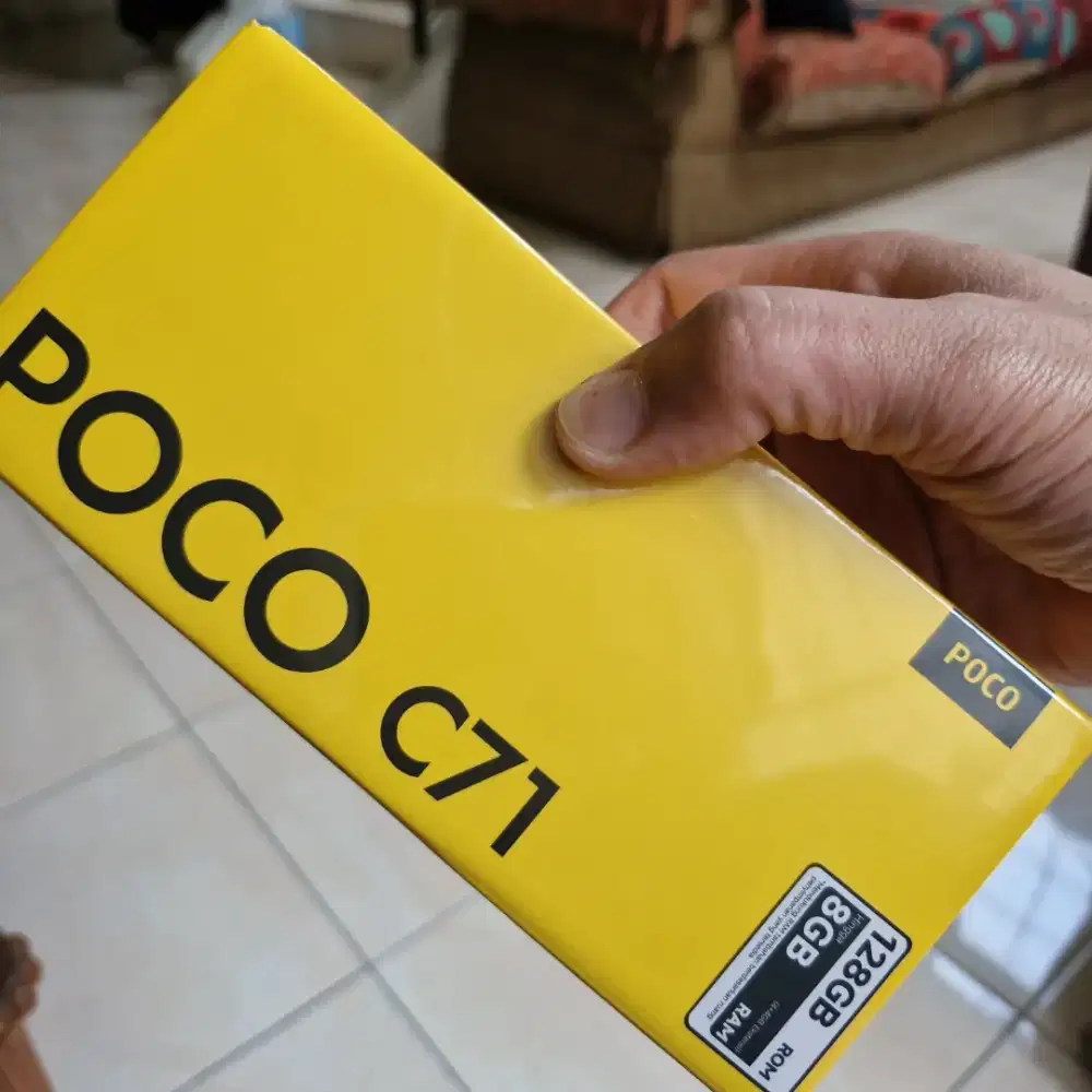 POCO C71 4/128 GB BARU