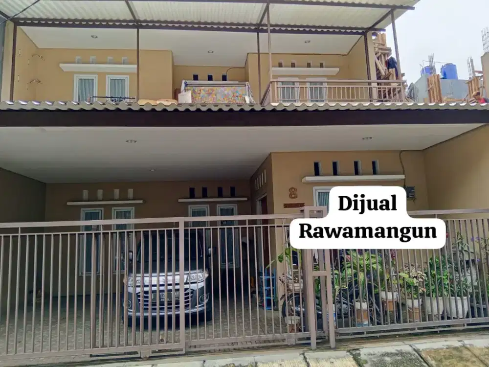 Rumah Mau Di Jual Gress Rawamangun Siap Huni Rumah Lantai 2